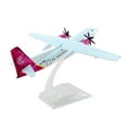 thumbnail image 2 of Simulation 16cm Mongolia Hunnu Fokker F50 FK-50 Plane 1: 400 Metal Aircraft Model Toys with Display Stand, 2 of 10