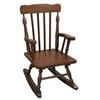Gift Mark Colonial Children's Rocking Chair Espres
