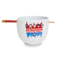 thumbnail image 2 of Stranger Things Demogorgon Hunting Crew 20-Ounce Ramen Bowl and Chopstick Set, 2 of 8