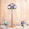 thumbnail image 3 of Artificial Flowers,2pc Road Flower Main Table Flower Simulation Silk Flower Simulation Flower Ball Wedding Car Staircase Decoration Wedding Supplies Props Flowers For Decoration Artificial, 3 of 7