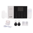 thumbnail image 1 of Sistema de alarmas Irfora Smart Home Sistema de alarma de seguridad antirrobo Tuya 433MHz WiFi inalámbrico + GSM + GPRS 3G SMS Sistema de seguridad de alarma de marcado automático Panta Irfora Sistema de alarmas, 1 of 5