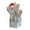 Grey, variant on Seductiva Christmas Touchscreen Gloves Knitted Cold Proof Plush Thickened Christmas Gloves Khaki