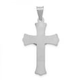 thumbnail image 4 of 14K White Gold Charm Pendant Themed Diamond-Cut 36 mm 20, 4 of 4