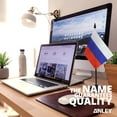 thumbnail image 2 of ANLEY Russia Deluxe Desk Flag Set - 6 x 4 Inch Miniature Russian Desktop Flag with 12" Solid Pole, 2 of 7