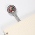 thumbnail image 3 of American flag plant Vintage Silver Lace-Edged Bookmark: a Delightful Gift for Book Lovers and Readers, 3 of 5