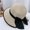 D-367 beige, variant on Grass Hat, Women's Summer Sun Hat, Bow Shaped Hat With Large Brim, Straw Hat For Outdoor Outings, Beach Hat, Sun Hat