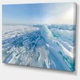 thumbnail image 2 of Humocks de Glace dans le Lac Baikal Sibérie - Uvre d'Art Paysager sur Toile, 2 of 3