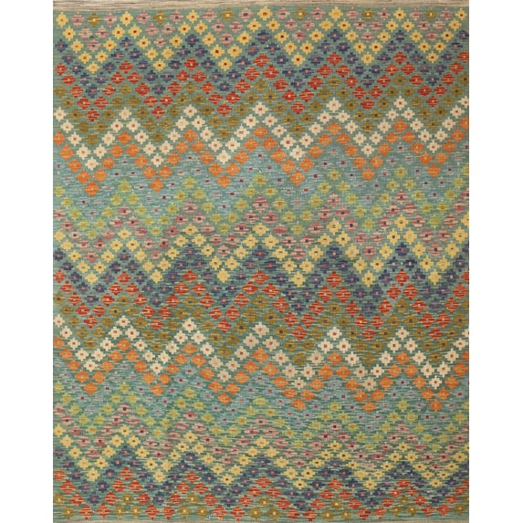 Ahgly Company Indoor Rectangle Contemporary Brown Southwestern Area Rugs, Swatch Sample
