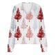 thumbnail image 5 of Cárdigan informal para mujer, cárdigan con botones y estampado navideño, chaqueta de moda, blusa para mujer, 5 of 5
