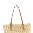 thumbnail image 7 of Straw Beach Bags Tote Bag Handwoven Shoulder Bags Purse , Beige, 7 of 7