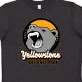 thumbnail image 4 of Inktastic Yellowstone Growling Bear Youth T-Shirt, 4 of 5