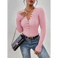 thumbnail image 3 of Fall/Winter New Style Women's Knitted Clothes - Long-Sleeved Fashion Sweater, 3 of 7