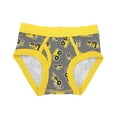 thumbnail image 5 of FUNFARE Underwear Construction Trucks Toddler Boys Cotton Briefs With Pouch (5 Pack) - 3T, 5 of 7