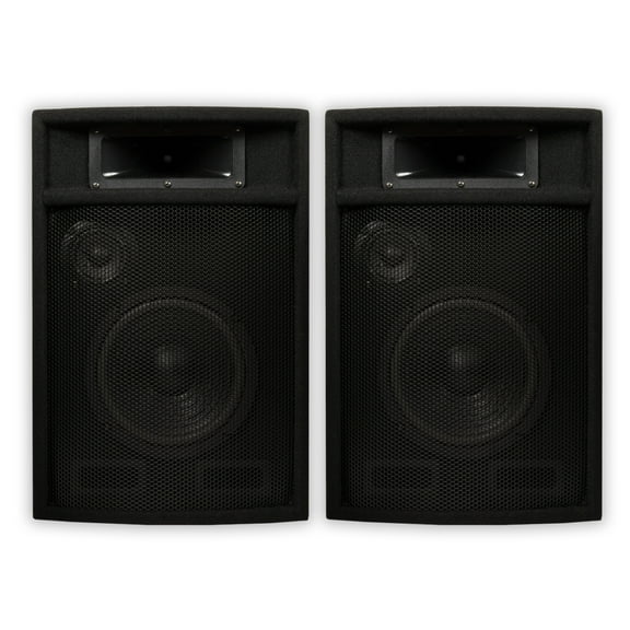 Acoustic Audio PA-380X Passive DJ Speakers 8" PA Karaoke 3-Way Studio Home Audio