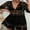 A-Black, variant on Swimsuit Coverup for Women Lace Stitching Bathing Suit Cover Ups Plus Size Beach Coverup Alsol Lamesa