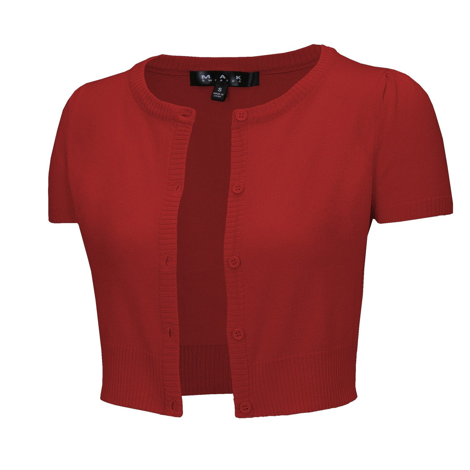 short sleeve button cardigan