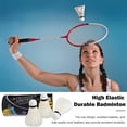 thumbnail image 2 of HUGFEGWE High Stability Performance Badminton with Excellent Durability 3pcs Duck Feather Set High-Elasticity Cool CJB91-52756, 2 of 7