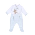 thumbnail image 1 of Chicco Mameluco Color Azul Cuadros Varias Tallas azul cielo 56, 1 of 3