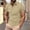 Beige, variant on Men's Shirts with Free Shipping Solid Color Short Sleeve Shirts in Red, Black for Casual Everyday Wear Essentials Style Tops​