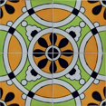 thumbnail image 2 of 4.2x4.2 Nube Santa Barbara Mexican Tile, Set of 9 pcs, 2 of 3