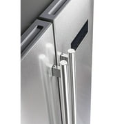 FORNO Salerno 33 Side-by-Side 15.6 Cu.Ft. Stainless Steel Refrigerator
