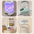 thumbnail image 4 of zhangmingg Portable Compact Washing Machine Rechargeable 3L Capacity with Rotation for Underwear Swimwear Bedding Apartment Dorm Hotel Travel Use, 4 of 5