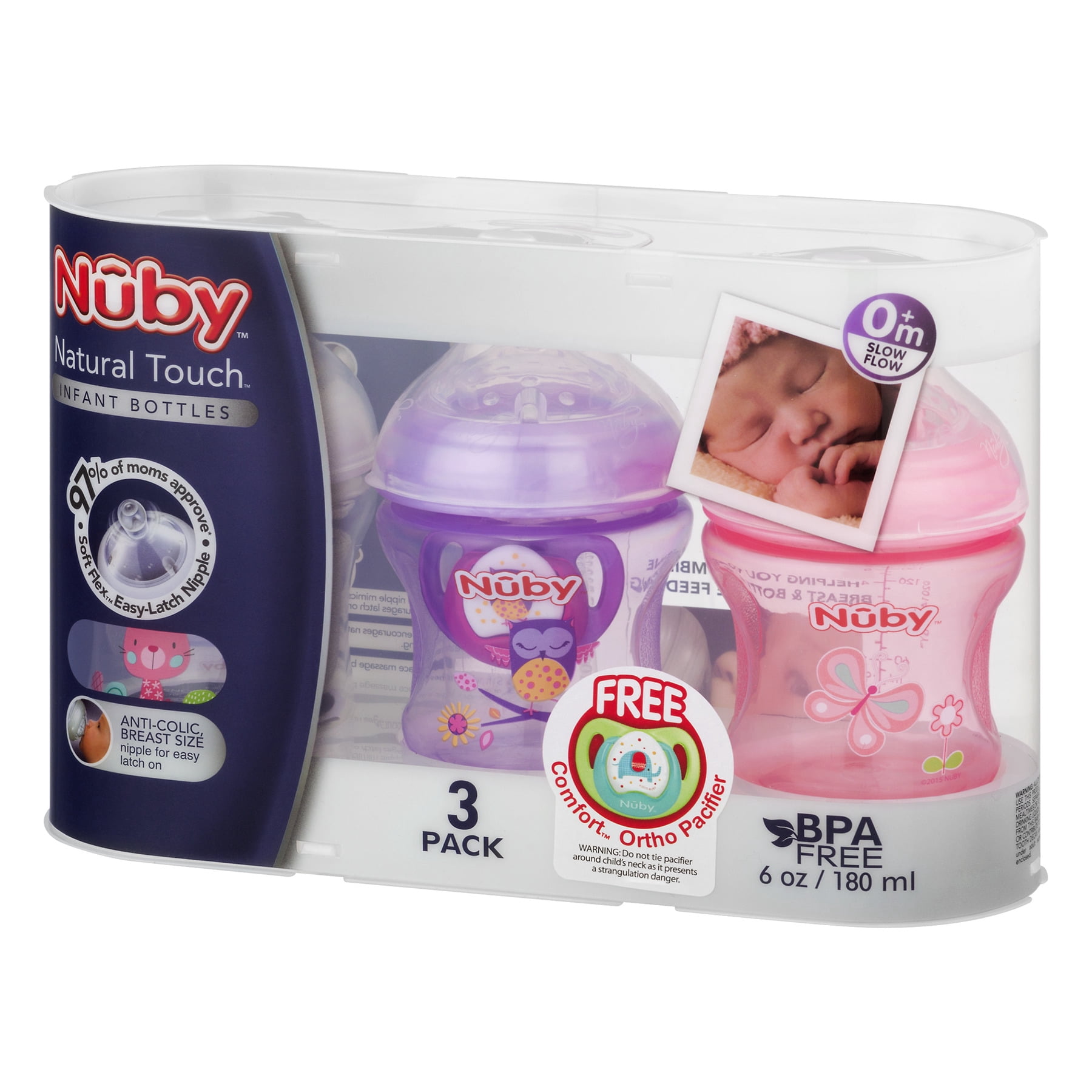 nuby natural touch nipples