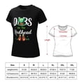 thumbnail image 2 of Dibs on The Redhead Women’s Short Sleeve Cotton T-Shirt HD Graphic Printed Tee Casual Crew Neck Top XL, 2 of 7