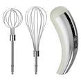 thumbnail image 2 of Cordless Handheld Electric Mixer – 5-Speed Wireless Beater with LED Display & 304 Stainless Steel Whisks for Baking, Smoothies & More (Silver), 2 of 4