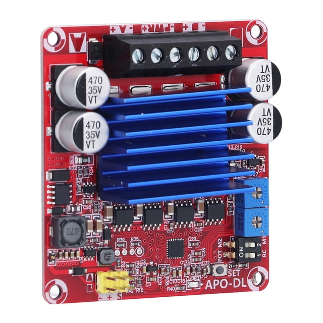 Tablero De Controlador De Motor, Controlador De Motor ESC De Tamaño Pequeño Para Automóvil Inteligente Para Control De Conmutación De Velocidad Del Motor Para Modelo ESC