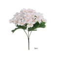 thumbnail image 2 of 2 Pcs Artificial Hydrangea Flower 11x7 Inch, Faux Impatiens Bloom for Vase Arrangement, Realistic Wedding Table Centerpiece for Home Bedroom Shelf, 2 of 6