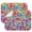 Cameosa-258, variant on Floral and Bee Artwork Coffee Mat – Absorbent Microfiber Spill Mat with Vintage Botanical Design, Foldable Dish Drying Pad for Home Kitchens