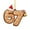B, variant on WKSCLPAI Christmas 67 Ornament 2025, Six Seven Meme Christmas Tree Ornament with Santa Hat Decor, Funny 67 Teen Slang Ornaments, Xmas Tree Decorations, Gag Gifts, #DA