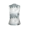 thumbnail image 4 of Qonioi Tank Top for Women, Womens Summer Tops Basic Tanks V Neck Sleeveless T Shirts Print Tanks Tops and Blouse Shoulders Knotted Casual Camisole Fashion Floral Print Tops Return Pallets #4, 4 of 5