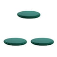 thumbnail image 3 of Transemion Coussin de Chaise Amovible Coussin Rond Doux et Confortable pour le Confort Polyester Chaise Ronde Coussin Coussin Noir Vert 40X40cm 3Set, 3 of 6