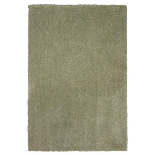 HomeRoots 352659 5 x 7 ft. Polyester Sage Area Rug