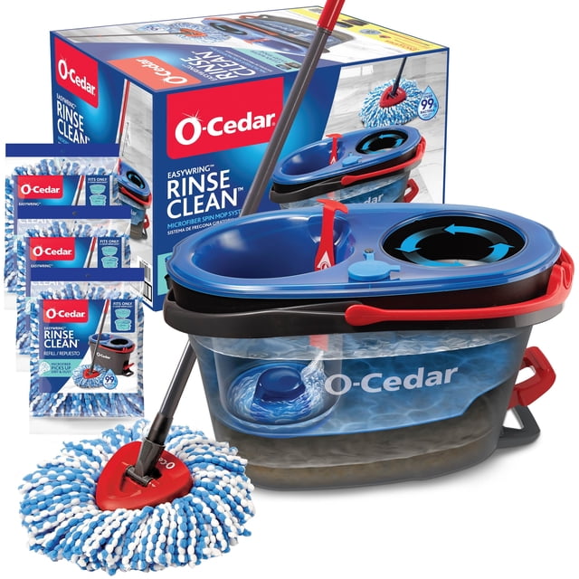 Sistema de limpieza de pisos Spin Mop & Bucket O-Cedar EasyWring