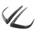 thumbnail image 1 of Miulika Front Fog Light Cover Wind Knife Protection Sides Decoration Blade Trim Bumper Carbon Fiber Pattern, 1 of 9