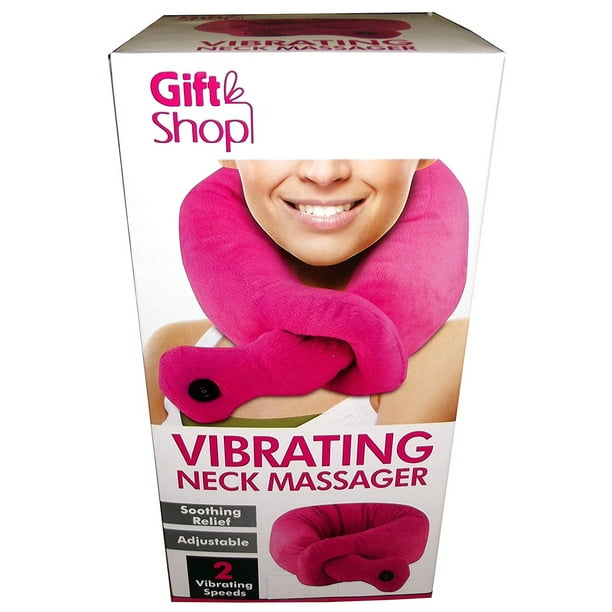 Gift Shop Pink Vibrating Neck Massager