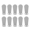thumbnail image 1 of Air Compressor Valve Plate, Air Compressor Intake Valve 10Pcs  Cast Iron  For 80mm Diameter Cylinders 80 Exhaust Short Plate, 1 of 8