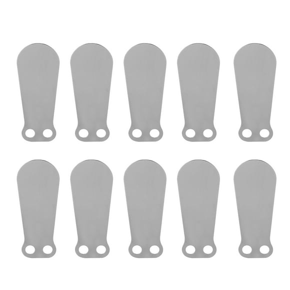 Intake Exhaust Valve Plate,10Pcs Air Compressor Valve Air Compressor Valve Plate Air Compressor Accessory Streamlined Design
