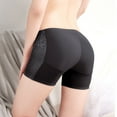thumbnail image 4 of HUPOM Underwear Men Boxer Briefs Panties High Waist Casual None Comfort Waist Black L, 4 of 5