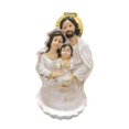 thumbnail image 4 of Figura religiosa colgante de la Virgen María, estatua de Jesús, María y José sobre un cuenco Blanco, 4 of 9