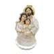 thumbnail image 4 of Figura religiosa colgante de la Virgen María, estatua de Jesús, María y José sobre un cuenco Blanco, 4 of 9