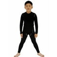 thumbnail image 1 of LANBAOSI Boys Athletic Base Layer Compression Underwear Set 2pcs Long John for Kids Unisex Size 7, 1 of 6