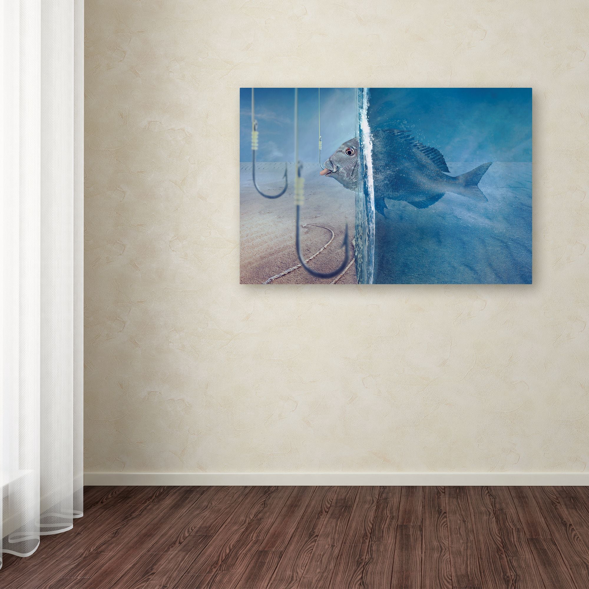 Trademark Fine Art 'Time To Eat At Outside' Canvas Art by Sulaiman Almawash