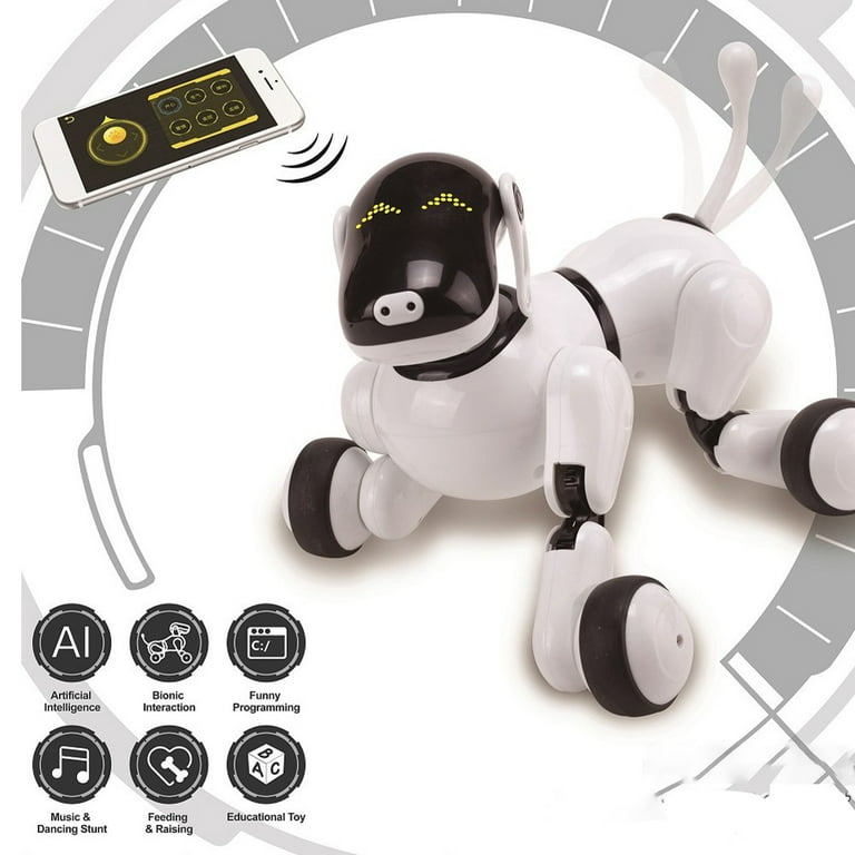 Intelligent Voice Robot Dog Toy - Application Controlled Machine Puppy Toy  for Children 