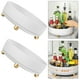 thumbnail image 5 of Caja Presentación Cosméticos Likrtyny Estante Giratorio Almacenamiento Condimentos Blanco Perla 2 Uds, 5 of 6