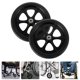 thumbnail image 2 of 2pcs Wheelchair Wheels Replacement Front Wheels Wheelchair Front Bearings Wheels, 2 of 3