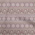 thumbnail image 1 of oneOone Cotton Jersey Dark Rose Brown Fabric Block Dress Material Fabric Print Fabric By The Yard 58 Inch Wide-1K, 1 of 1